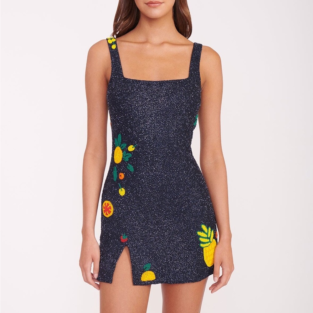 STAUD Le Sable Dress - Fruit Salad